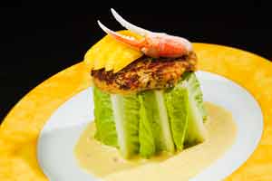 Garden Hearts® with Indian Curried Crab Cakes